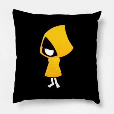 Little Nightmares Six Throw Pillow Official Little Nightmares Merch