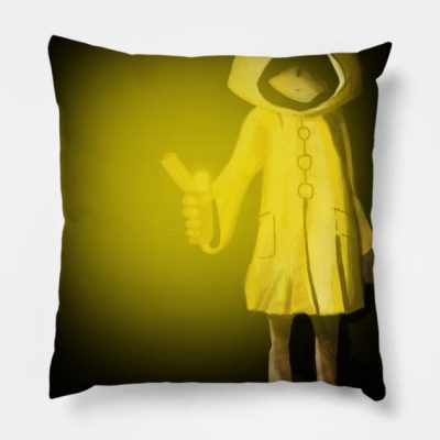 Little Nightmares Six Throw Pillow Official Little Nightmares Merch