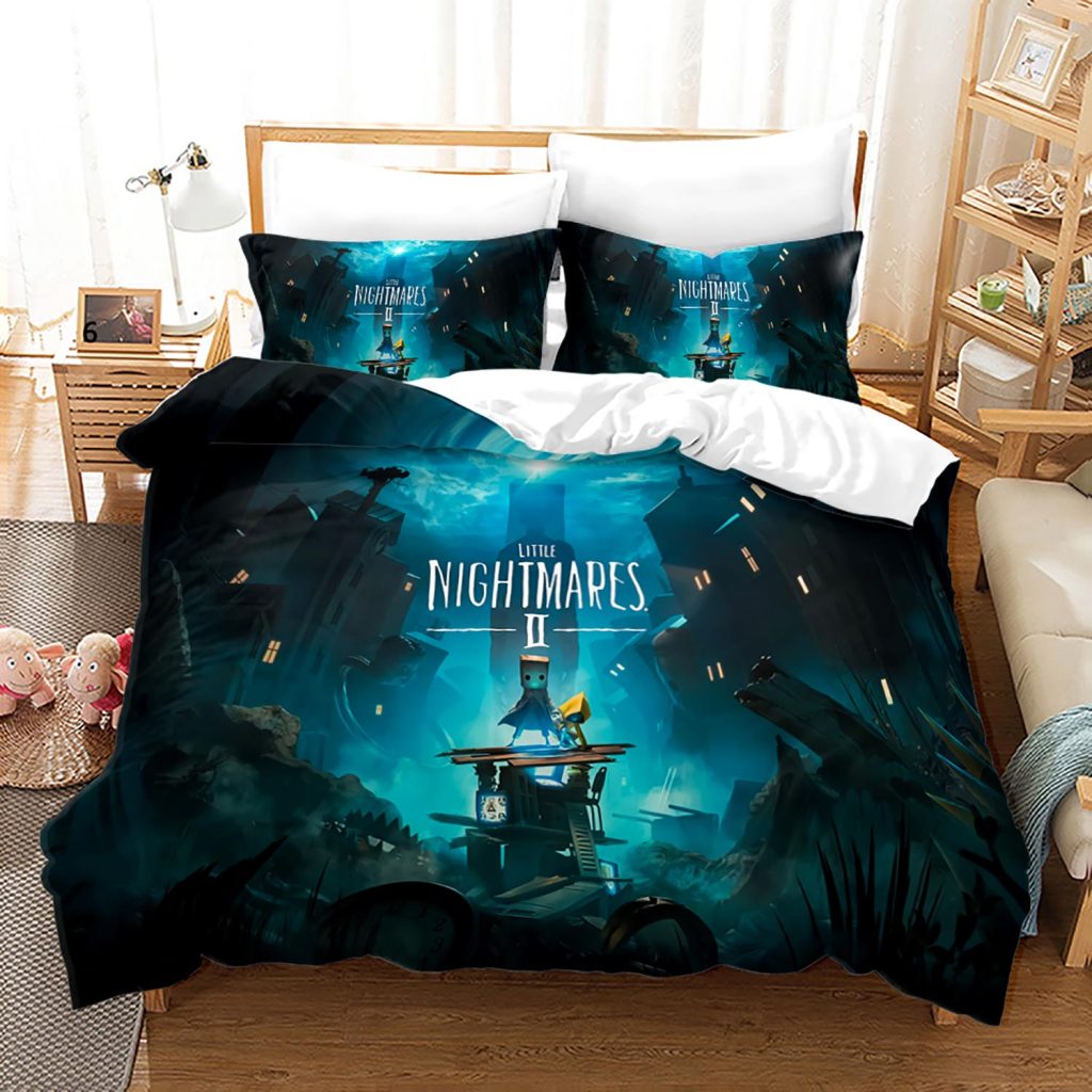 Little Nightmares Bedding Set Single Twin Full Queen King Size Little Nightmares Bed Set Children s 1 - Little Nightmares Merch