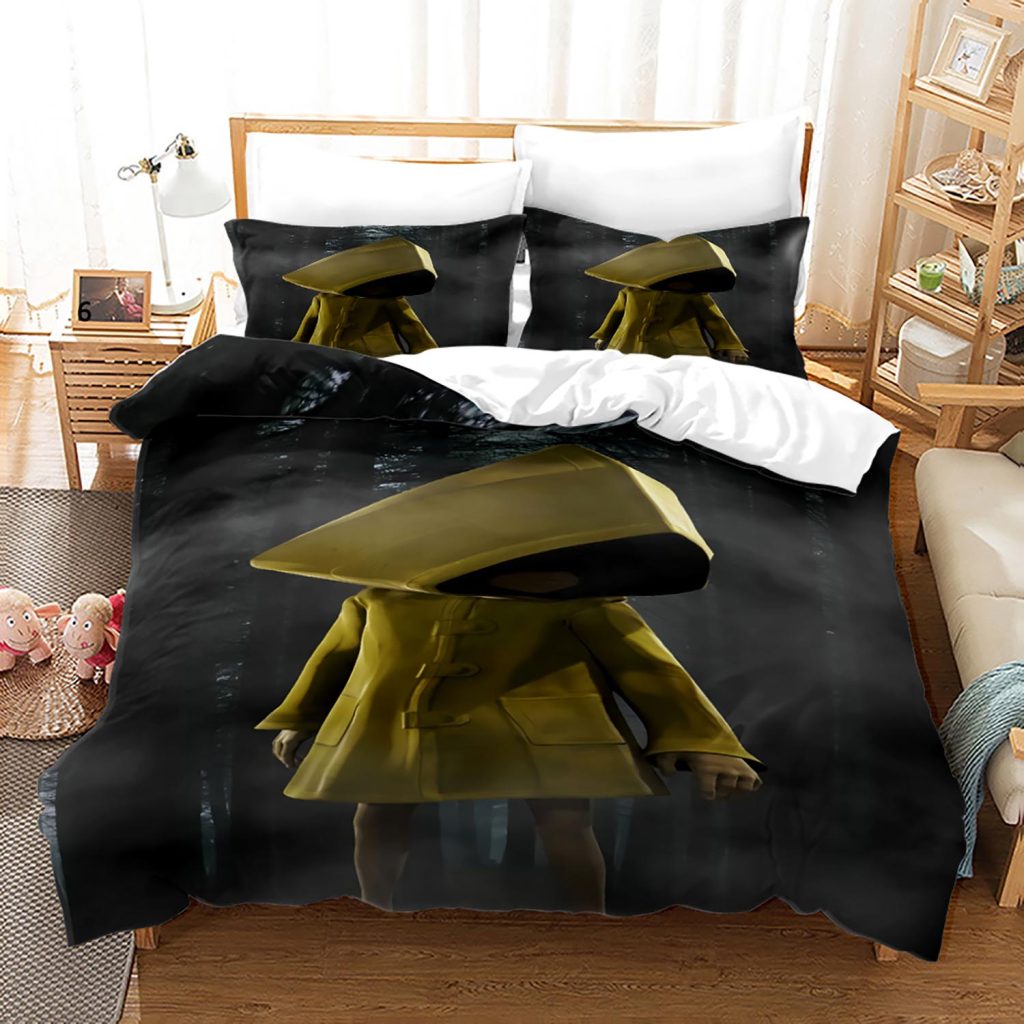 Little Nightmares Bedding Set Single Twin Full Queen King Size Little Nightmares Bed Set Children s 2 - Little Nightmares Merch