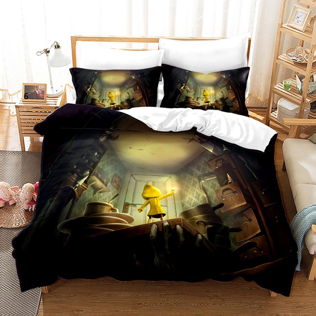 Little Nightmares Bedding Set Single Twin Full Queen King Size Little Nightmares Bed Set Children s 4 - Little Nightmares Merch