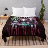 Sweet Little Nightmares: 3 Creepy And Cute Dolls Throw Blanket Official Little Nightmares Merch