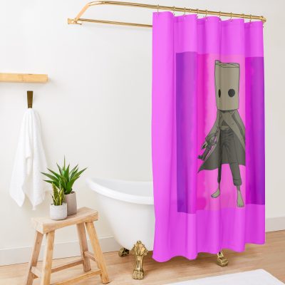 Mono Shower Curtain Official Little Nightmares Merch