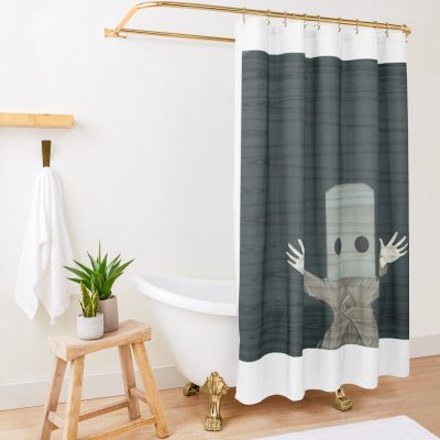 Mono Shower Curtain Official Little Nightmares Merch