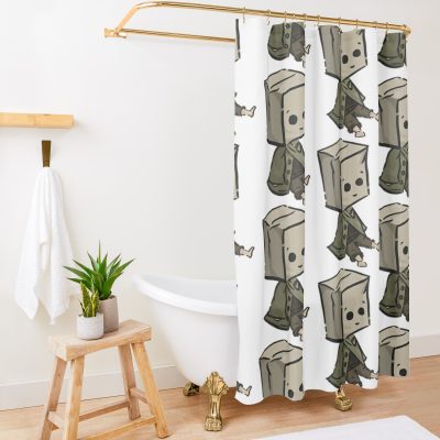 Chibi Mono Shower Curtain Official Little Nightmares Merch