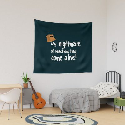 My Nightmare Of Teachers Has Come Alive! Tapestry Official Little Nightmares Merch