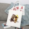 Game Little Nightmares 2 Boys Girls Shopper Bags Shopping Bag Tote Bag Shoulder Bag Canvas Bags 12 - Little Nightmares Merch