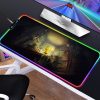 Little Nightmares Large RGB Gaming Mouse Pad XXL LED Mause Pad PC Gamer Mouse Carpet Big 1 - Little Nightmares Merch