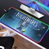 Little Nightmares Large RGB Gaming Mouse Pad XXL LED Mause Pad PC Gamer Mouse Carpet Big 11 - Little Nightmares Merch