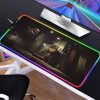 Little Nightmares Large RGB Gaming Mouse Pad XXL LED Mause Pad PC Gamer Mouse Carpet Big 5 - Little Nightmares Merch