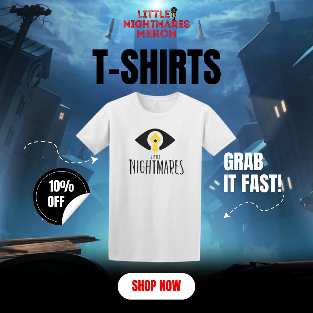 Little Nightmares Merch cate tshirt - Little Nightmares Merch